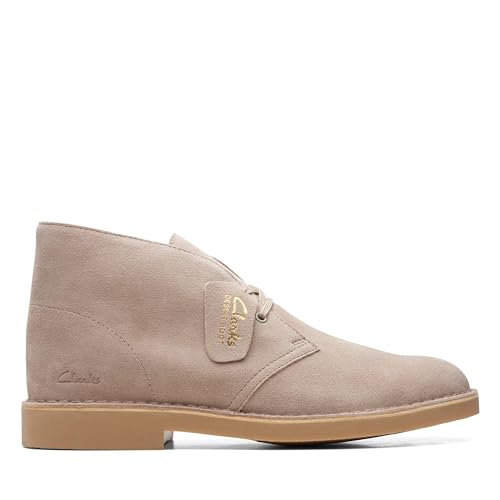 Clarks Desert Bt Evo, Scarpe Stringate Uomo, Sand Suede, 46 Eu