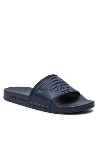 Emporio Armani Slide Unisex, Eagle, Navy, Made In Italy (45)