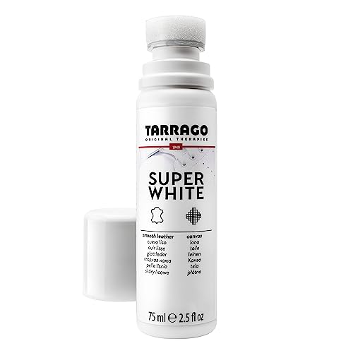 Tarrago Super White 75 Ml | Sbiancante Super Bianco | Pelle, Pelle Sintetica E Tela | Sneakers E Scarpe In Pelle 75 Ml