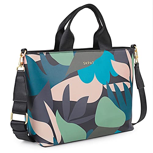 Skpat - Borsa Shopper Donna, Borsa Tote Donna, Borse Donna, Borsa Tote, Borsa Foglie Donna - Eleganza E Funzionalità