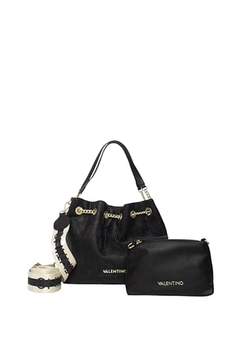 Valentino Pansy, Borsa Donna, Nero