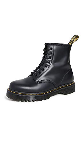 Dr. Martens 1460 Bex, Anfibi Uomo, Black Smooth, 41 Eu