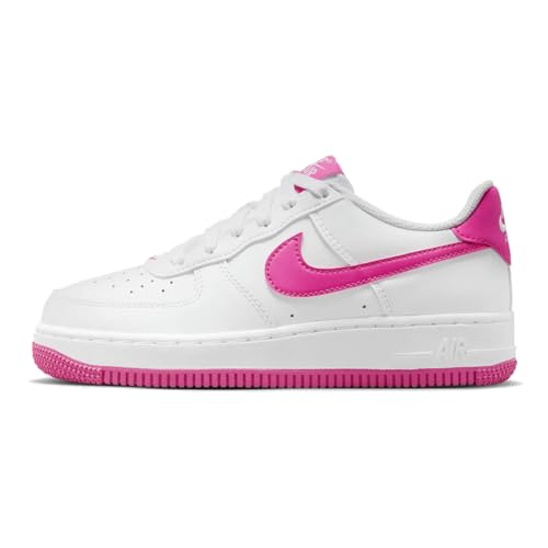 Nike Scarpe Donna Air Force 1 (Gs) Fv5948-102 (Bianco, Sistema Taglie Calzature Eu, Adulto, Numero, Media, 38)