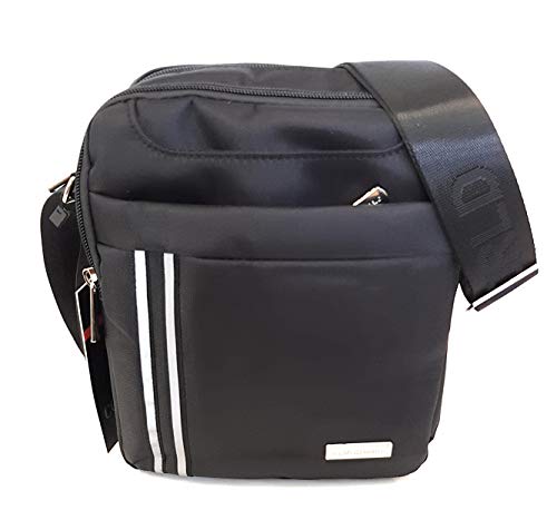 Coveri World Borsello A Tracolla Uomo Multitasche Cw 7068 (Black)