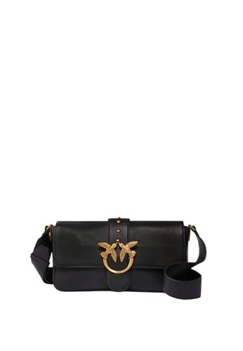 Pinko Borsa Nero Nero-Antique Gold Z99Q Taglia Unica