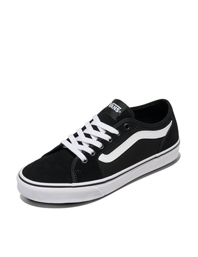 Vans Filmore Decon, Sneaker Uomo, Suede Canvas Black White, 42.5 Eu