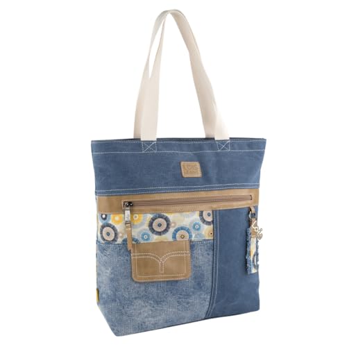 Lois - Borsa Shopper Donna, Borsa Tote Donna, Borse Donna, Borsa Tote, Borsa Blu Donna - Eleganza E Funzionalità