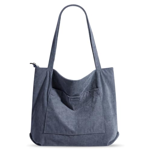 Vegena Borsa Tracolla Donna Tote Bag Borsa Università Donna Borsa Donna Tracolla Borsa Tela Tracolla Università Shopping Bag Donna Con Cerniera