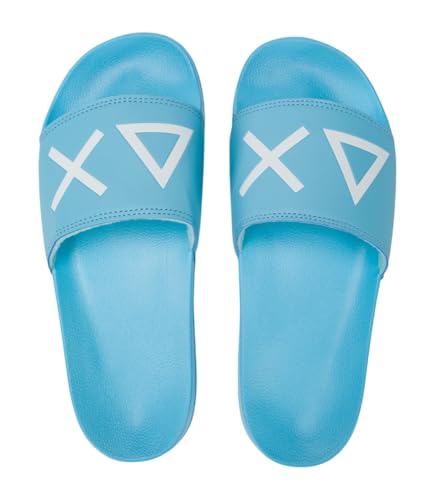 Sun68 Ciabatte Slippers Logo X35102 Turchese 46
