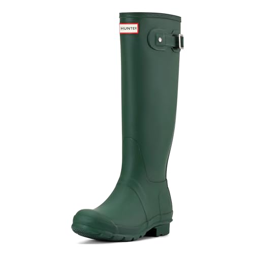 Hunter Wellington Boots, Stivali Di Gomma Donna, Verde (Green Hgr), 37 Eu