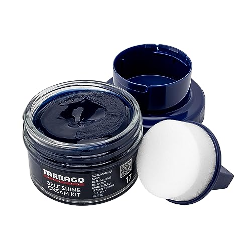 Tarrago | Kit Crema Self Shine 50 Ml | Crema Nutriente Di Cere Naturali Per Lucidare La Pelle, La Pelle Liscia, Le Calzature Naturali O Sintetiche | C