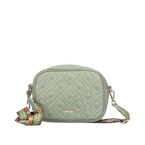 Rieker H1500, Tracolla Donna, Verde, S
