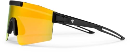 Chpo Luca Sonnenbrille Black/Red Mirror Polarized