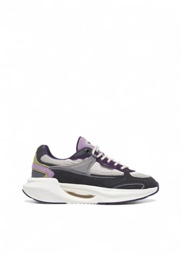 D.A.T.E. Sneakers Donna Vela Colored Light Gray (Gray, Sistema Taglie Calzature Eu, Adulto, Donna, Numero, Stretta, 37)