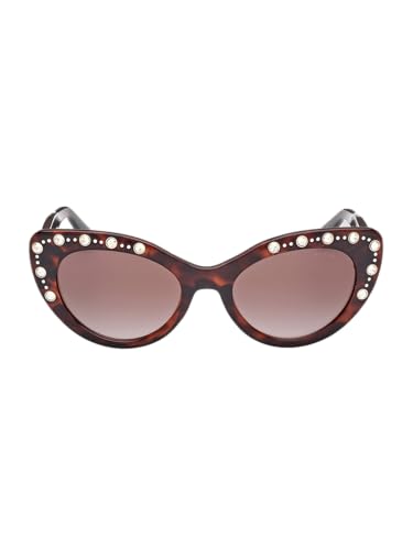 Guess Women Gu0016352F54 Sunglass, Occhiali Donna, Avana Scuro, 54