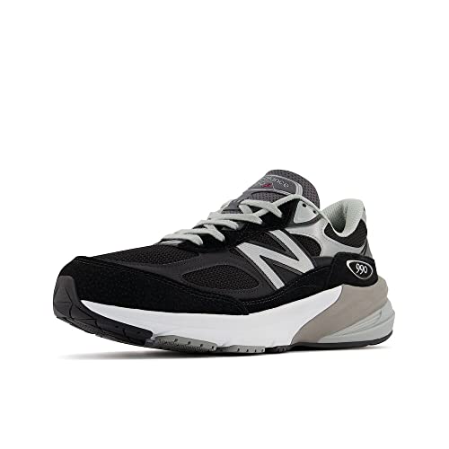 New Balance Men'S Fuelcell 990 V6 Sneaker, Black/Black, 7.5
