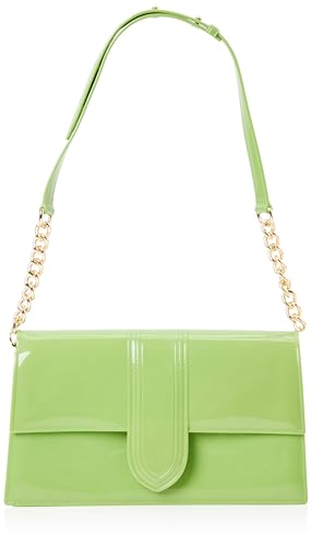 Felipa Damen Umhängetasche Mit Klappe, Tracolla Donna, Verde, Taglia Unica