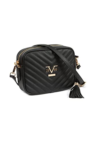 19V69 Italia Women Shoulder Bag Luna Black Gold