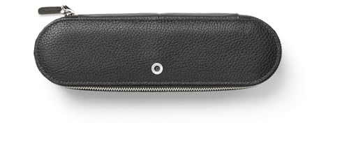 Graf Von Faber-Castell 118776 - Astuccio In Cachemire, Nero, Astuccio In Pelle