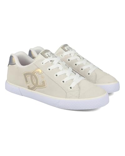 Dc Shoes Chelsea, Scarpe Da Ginnastica Donna, Gold Cream, 36 Eu