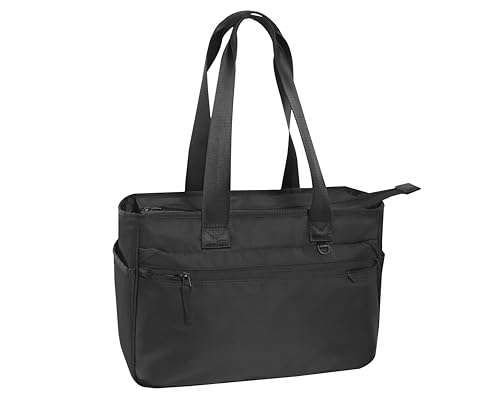 Comix U - Shopper Porta Pc, Con Tasca Imbottita Per Pc O Tablet 14'', Interno Organizzato, Tasca Frontale Con Zip, 2 Tasche Laterali Aperte, Ideale Pe