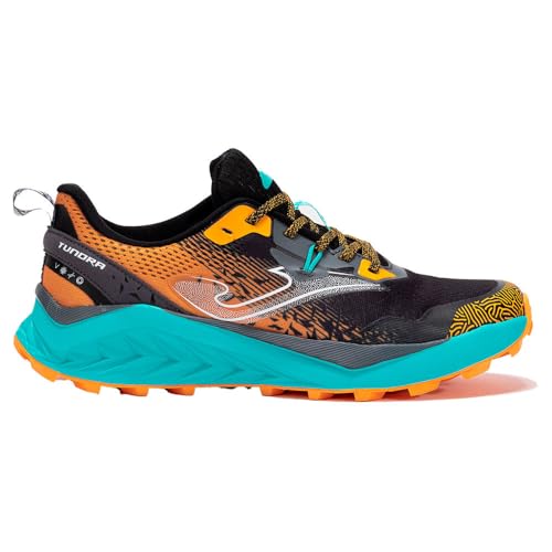 Joma Tktuns2516, Scarpe Da Ginnastica Uomo, Nero, Arancione, 42 Eu