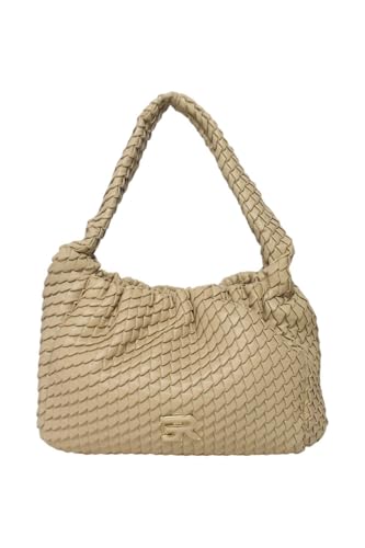 Ermanno Firenze Teagan, Borsetta Donna, Sabbia, S
