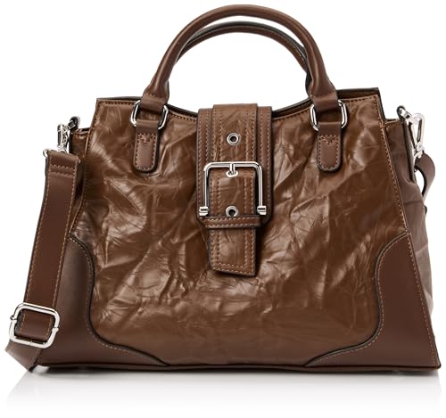 Mac Alyster Porte Main + Bandouliere, Handbag Donna, Marrone