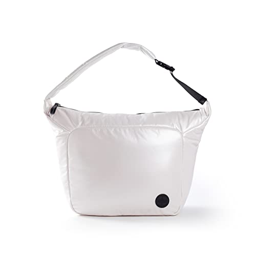 Munich Hobo Pearl Gloss, Borse Donna, Perla, Taglia Unica