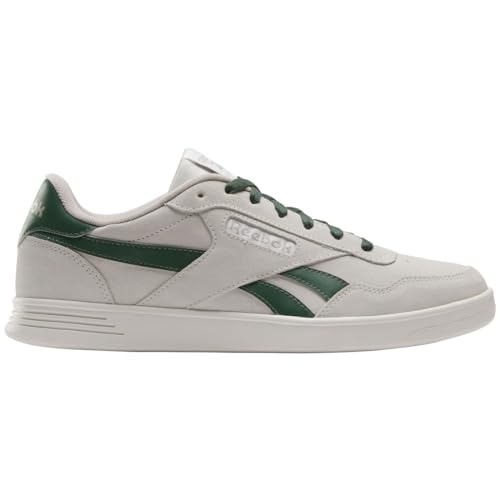 Reebok Court Advance, Sneaker Unisex-Adulto, Chalk/Chalk/Escapegreen, 36.5 Eu