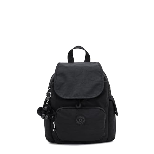 Kipling City Pack Mini, Zaino Piccolo, Black Noir (Nero)