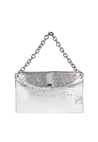 Nally, Pochette/Borsa Da Sera Donna, Argento