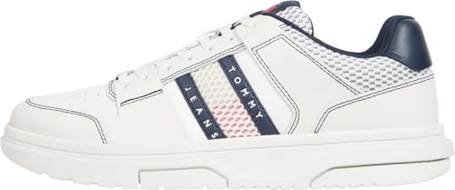 Tommy Jeans Tjm The Brooklyn Em0Em01548, Basso Top Uomo, Blue (Dark Night Navy), 43 Eu