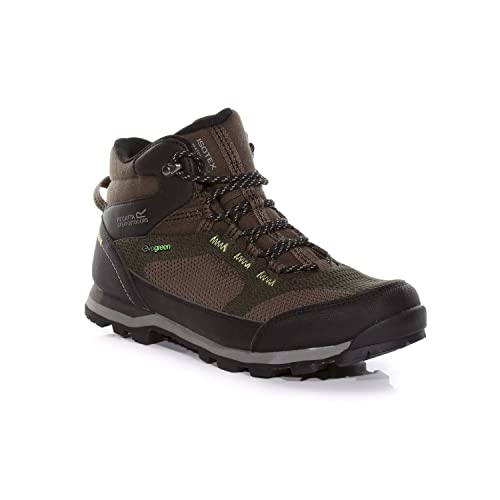 Regatta Mens Blackthorn Evo Waterproof Walking Boots, Stivali Da Escursionismo Uomo, Verde, 46 Eu