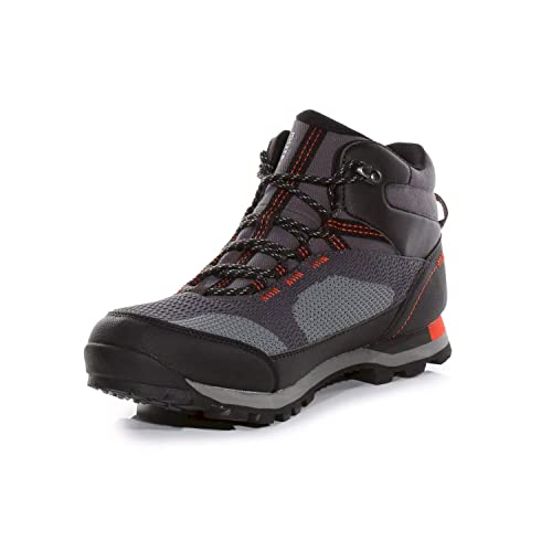 Regatta Mens Blackthorn Evo Waterproof Walking Boots, Stivali Da Escursionismo Uomo, Grigio, 46 Eu