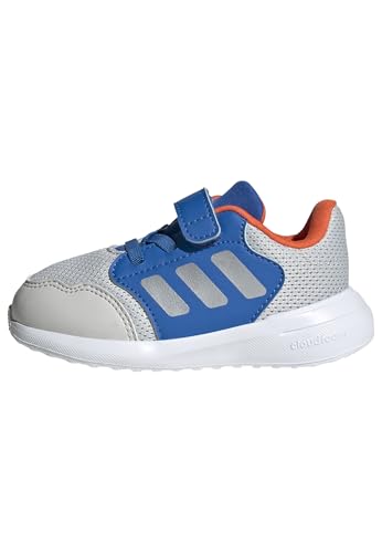 Adidas Tensaur Run 3.0 Shoes Infants, Scarpe Da Corsa Unisex-Bimbi 0-24, Grey One/Silver Metallic/Bright Royal, 20 Eu