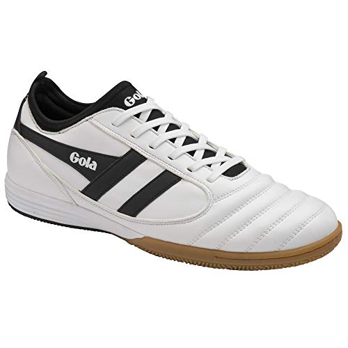 Gola Ceptor Tx, Scarpe Per Calcetto A Cinque Uomo, Bianco E Nero, 46 Eu