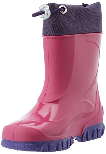 Spirale Yappi, Rain Boot Bambina, Fucsia, 20 Eu
