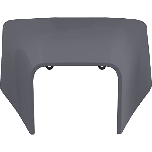 Polisport 8668700004 - Maschera Restyling Faro Forte E Durevole Compatibile Con Le Moto Husqvarna A Colori Grigio
