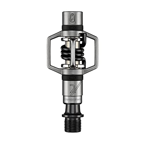 Crank Brothers Eggbeater 2 Unisex Bike Pedal Xc/Race - Silver/Black. Pair