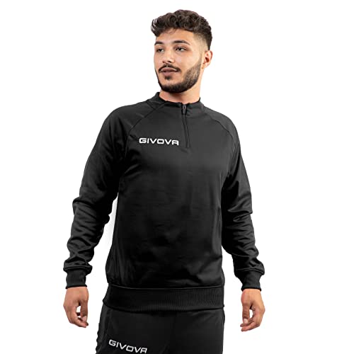 Givova Maglia Polarfleece Tecnica (Half Zip) 500 Nero