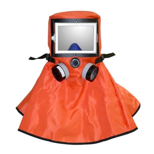 Lordsworld - Casco Protettivo Per Sabbiatura - Visiera E Filtro - Helmet-Sandblasting - Opzione Semimaschera