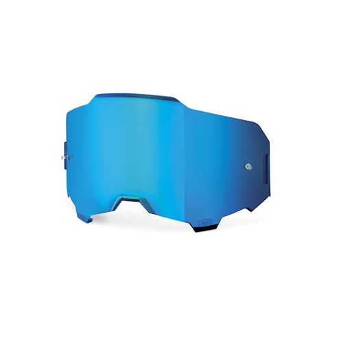 100% Máscaras Armega Replacement - Lente A Specchio Iniettata Blu