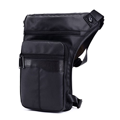 Xieben Oxford Drop Leg Bag Per Uomo Donna Multifunzione Moto Bike Crossbody Hip Bum Marsupio Viaggio All'Aperto Campeggio Pesca Escursioni Ciclismo Bo