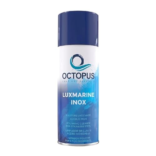 Vmd Italia S.R.L. Octopus Pulitore Lucidante Spray Per Acciaio Inox Alluminio Cromature 400 Ml
