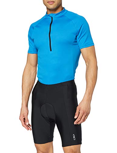 Cmp - Pantaloncini Elasticizzati Da Bici Da Uomo, Nero, 52
