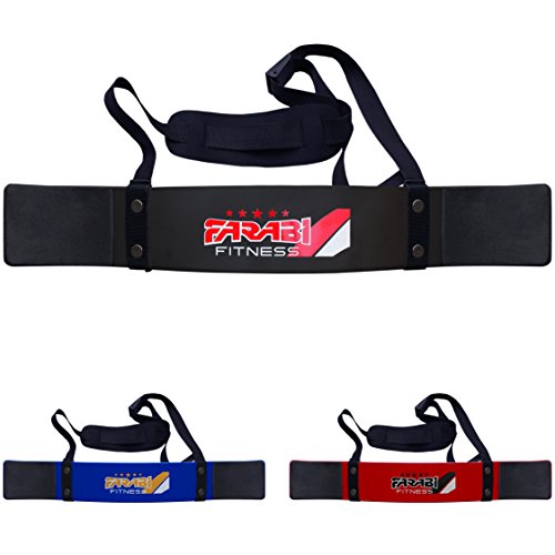 Farabi Arm Blaster Bicep Isolater Bar Tricep Curl Bomber Fitness Gym Training By Farabi (Black)