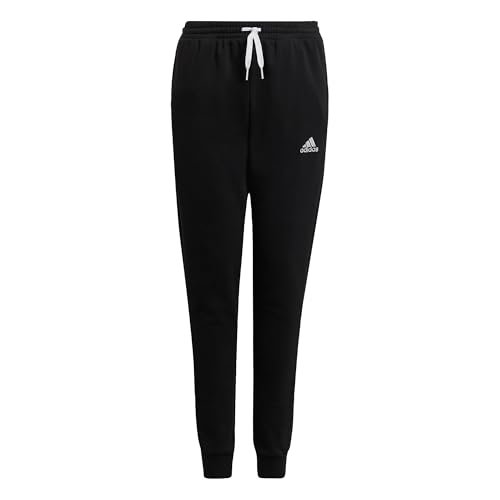 Adidas Entrada 22 Sweat Tracksuit Bottoms Pantaloni Sportivi, Black, 140 Unisex - Bambini E Ragazzi