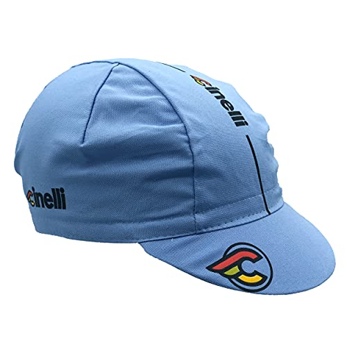 Cinelli Supercorsa Cappellino Ciclismo, Bianco, Taglia Unica Unisex-Adulto