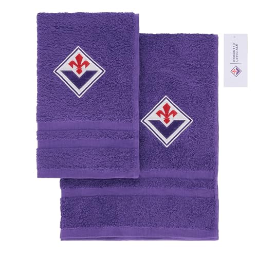 Only4Fan Set 2 Asciugamani Acf Fiorentina